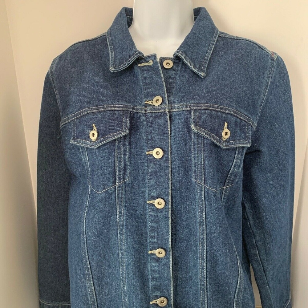 Gloria Vanderbilt Denim Jeans Jacket Medium